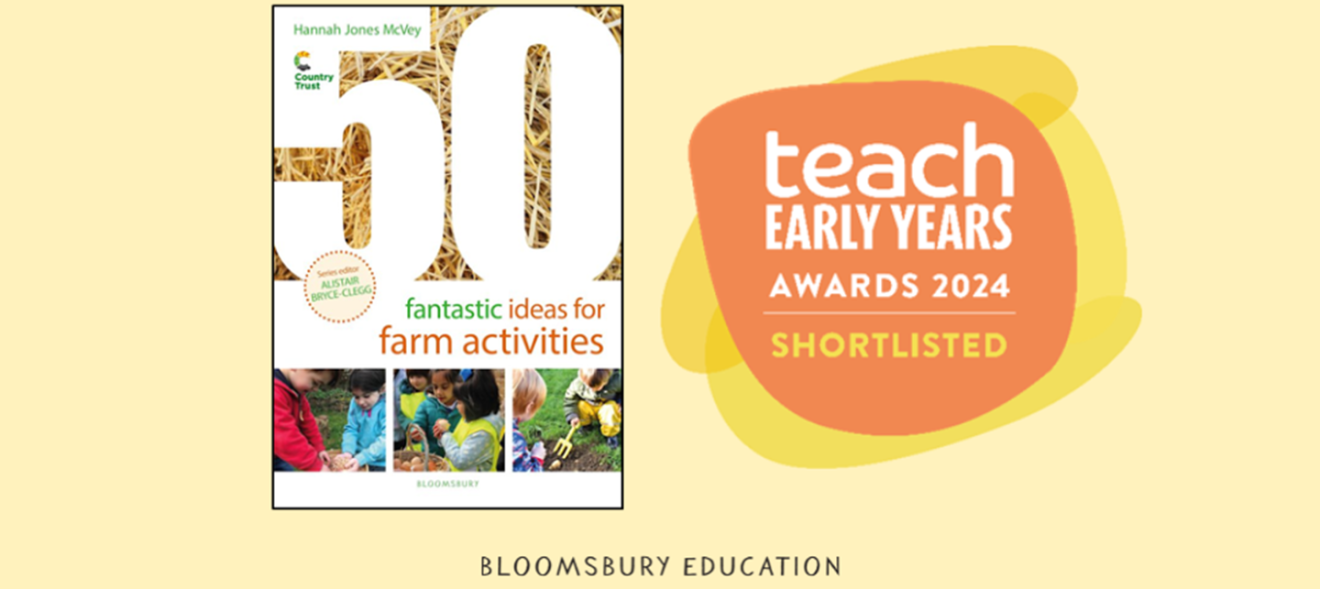  50 Fantastic Ideas for Farm Activities Book and award shortlist logo