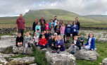 Children on rocks