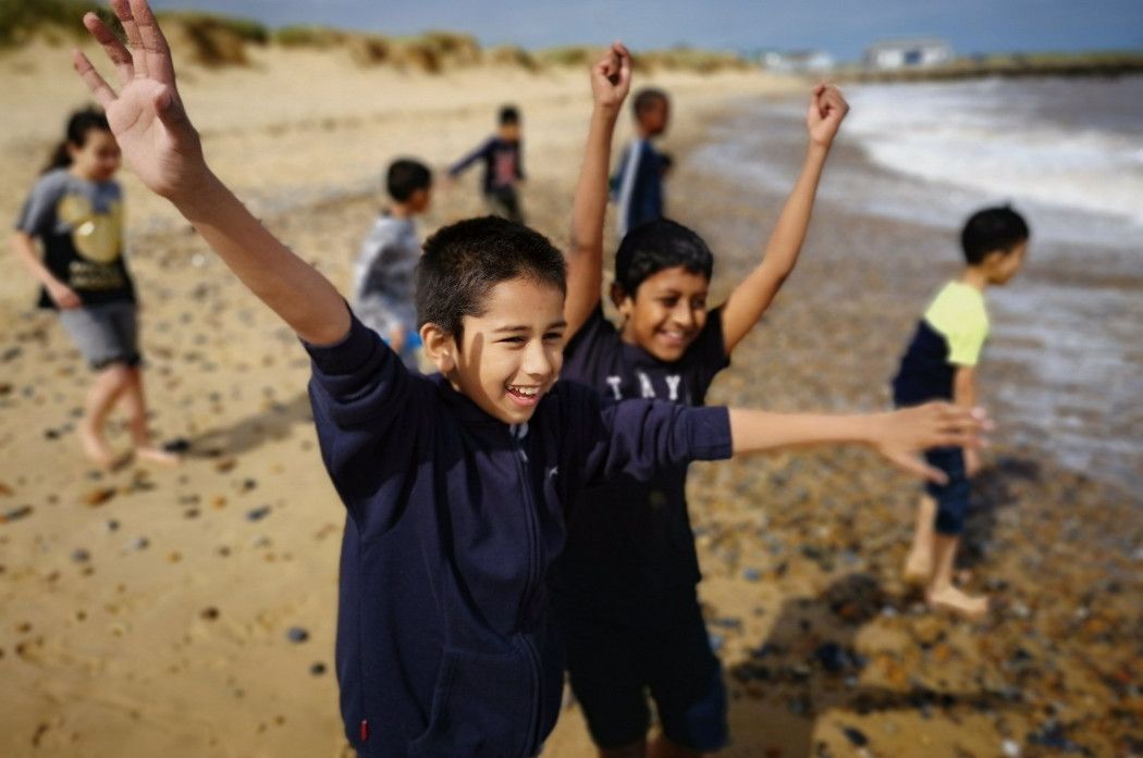 Fun on the beach